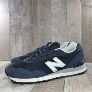 New Balance 515 Classics Men's Size 10.5 Sneakers Shoes Suede Mesh Navy ML515NVY